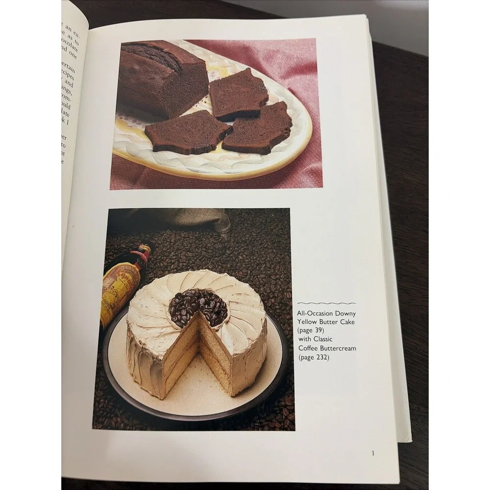 Vintage 1988 The Cake Bible By  Rose Levy Beranbaum Hardcover Dust Jacket